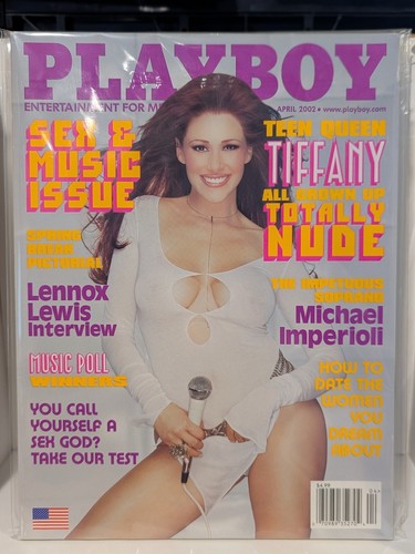Playboy Magazine April 2002 Cover: Tiffany FN | eBay