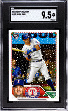Josh Jung 2023 Topps Holiday ROOKIE #H120 SGC 9.5