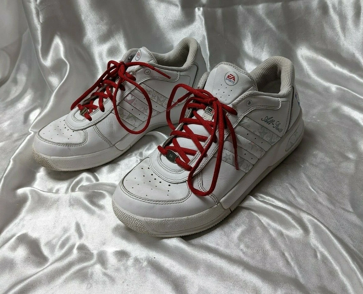 Adidas Mi Custom NBA Basketball🔥Shoes Womens 09 Leather Sports | eBay