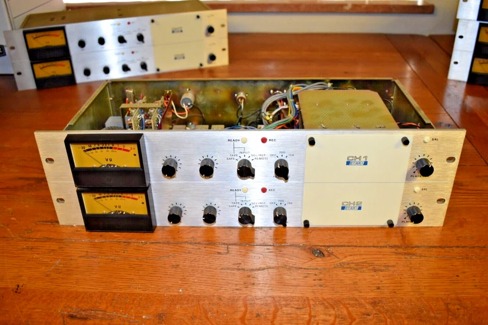 Otari MX7300 2 Kanal Vintage Mikrofon Analog Vorverstärker - Bild 2 von 4