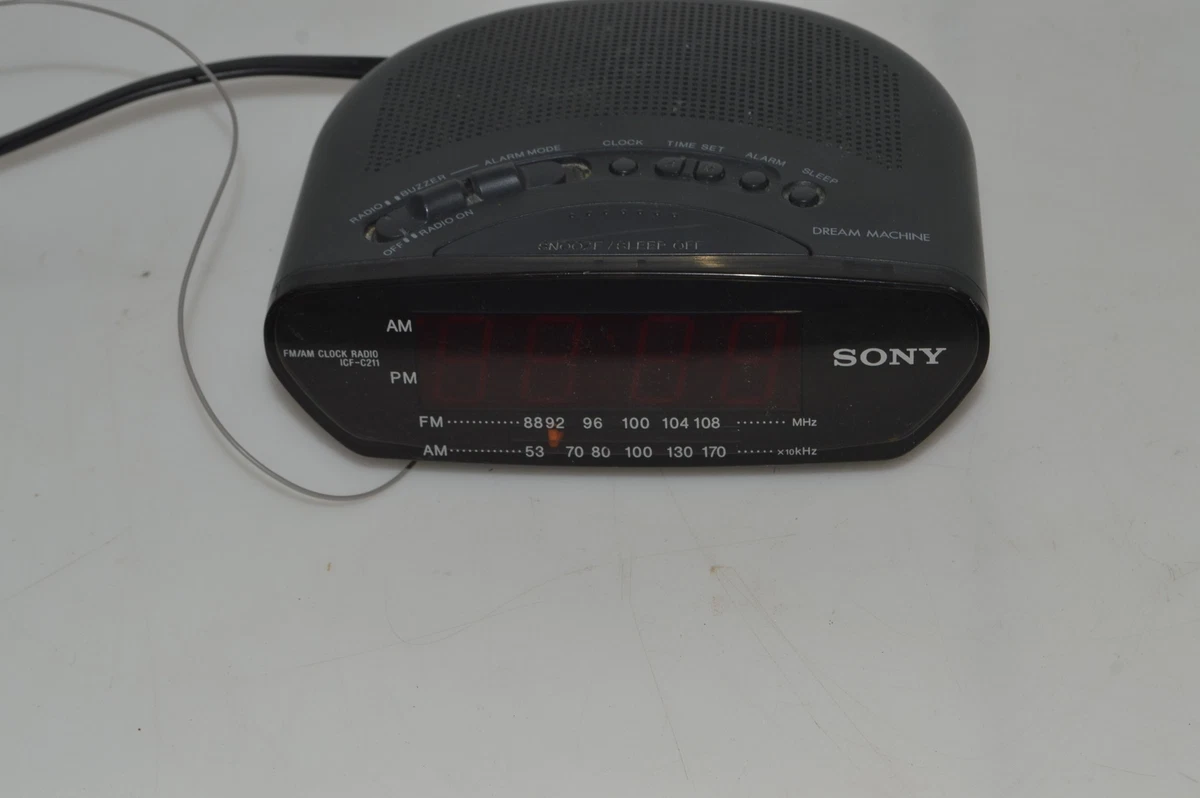 Sony Dream Machine ICF-C211 Radio Despertador FM/AM (KJG50)