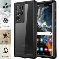 Waterproof Case For Samsung Galaxy S22, S22+, S22 Ultra 5G Plus Screen Protector