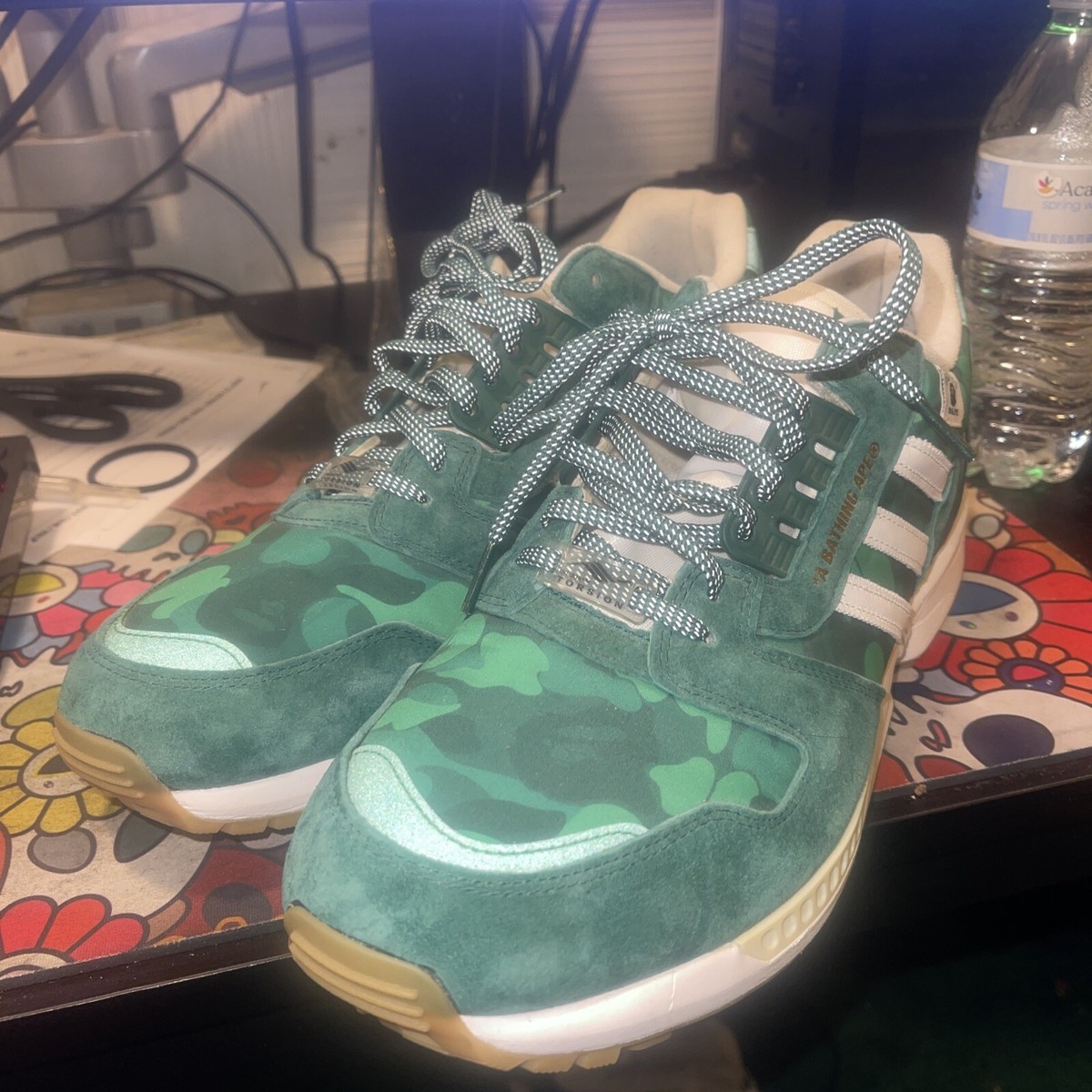 Size 13 - adidas BAPE x Undefeated x ZX 8000 A-ZX Series Size 13 - adidas BAPE x Undefeated x ZX 8000 A-ZX Series