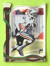 2002 Pacific Crown Royale Chris Chambers #/525 Miami Dolphins Wisconsin