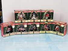 8-Different Coca Cola Bottling Works-Trim Tree-Polar Bear Ornaments Shelf U3