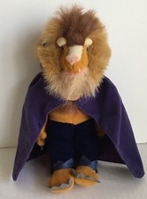 Disney Store Beast Plush Beauty and the Beast Mini Bean Bag 8" Stuffed Toy