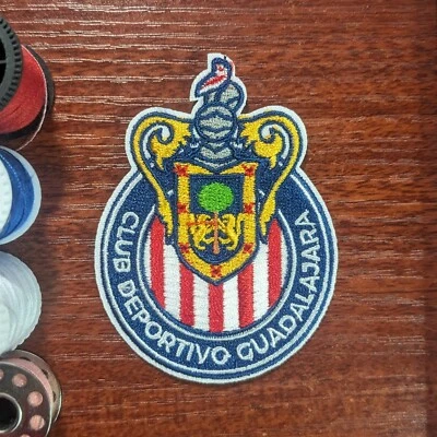Chivas Patch Club Deportivo Guadalajara Futbol Mexico Embroidered Iron On 2.75x2