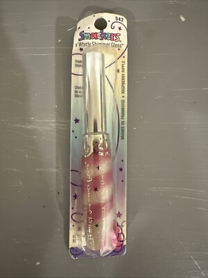 RARE BONNE BELL SMACKERS S'WHIRLY SHIMMER LIP GLOSS RASPBERRY RIPPLE 542