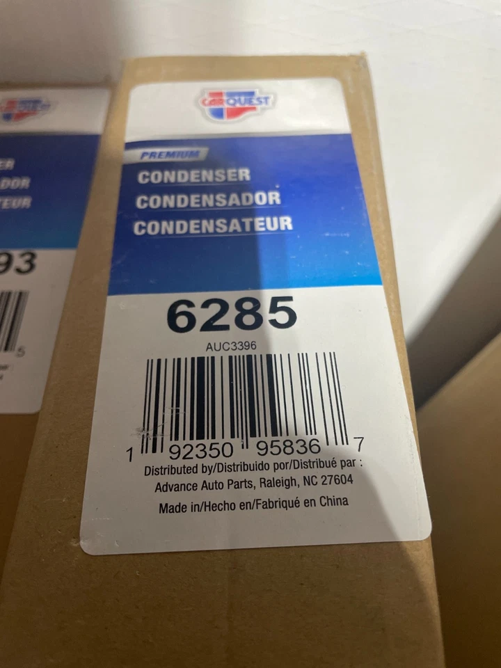 Carquest Premium 6285 A/C Condenser and Receiver Drier Assembly - Image 3 of 3
