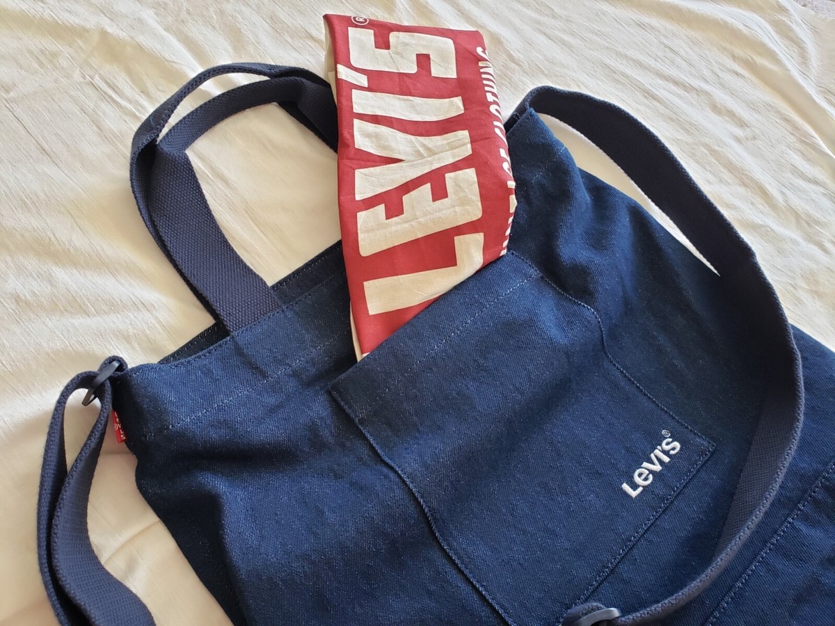 LVC トートバッグ Levi’s reproduction インディゴ LEVI'S indigo TOTE Unisex plus LVC Vintage Clothing Bag Men's