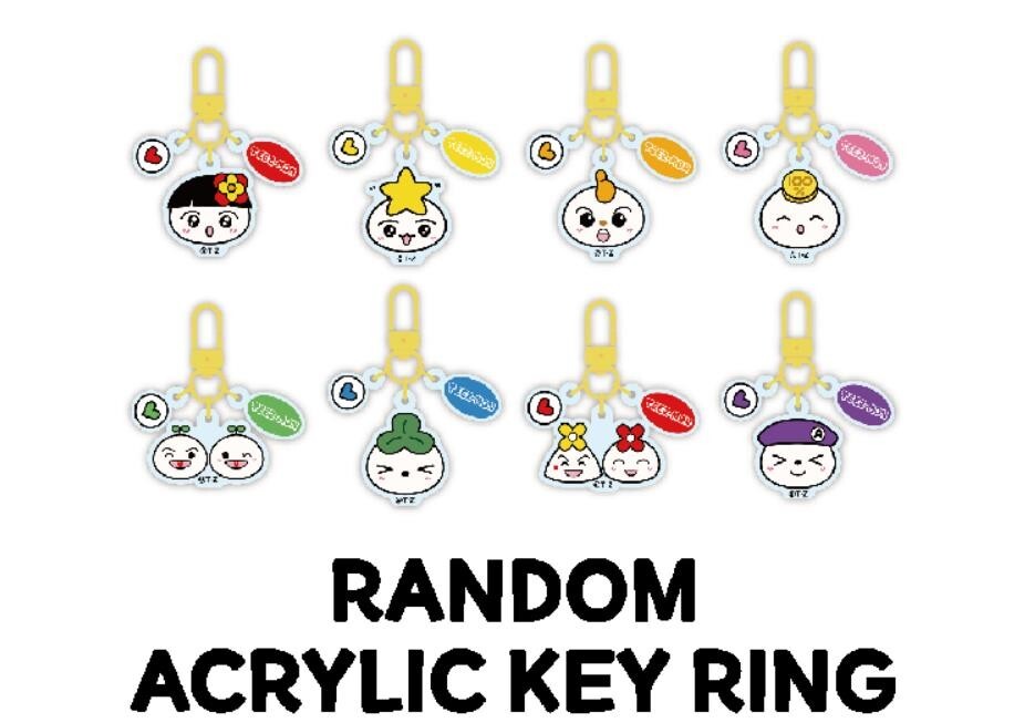 TEEZ-MON キーホルダー ATEEZ TEEZ-MON POP UP SHOP OFFICIAL MD GOODS RANDOM ACRYLIC KEY