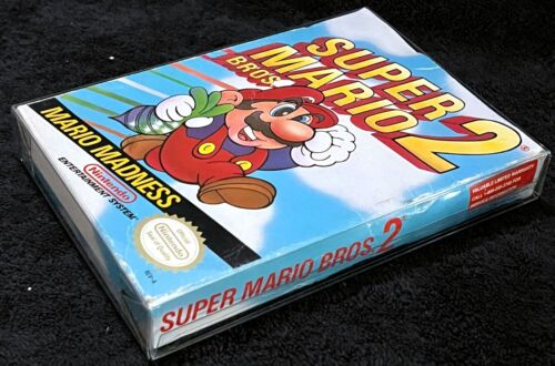 1988 SUPER MARIO BROS. 2 • BOXED • WORKING • VINTAGE NES NINTENDO VIDEO GAMES - Picture 7 of 14
