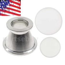 KF-40 (NW-40) to KF-25 (NW-25) Conical Reducer,Stainless Steel,Vacuum Adapter