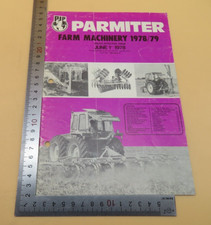 PJP Parmiter Farm Machinery 1978/79 Prices Effective From June 1st 1978 PB