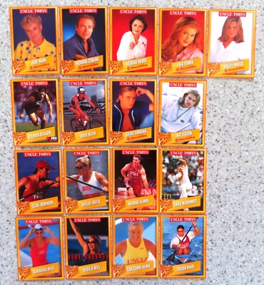 1997 UNCLE TOBYS ''TALENT TOWARDS 2000'' Cards: PICK-A-CARD (from drop-down list)