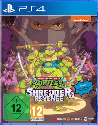 TMNT: Shredder's Revenge Blu-ray Disc Blu-ray Deutsch 2022 Merge Games