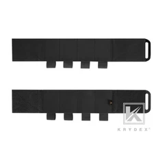 KRYDEX Tactical Stretch Cummerbund Magazine Pouch for LBT LBX FCPC Slicker Black