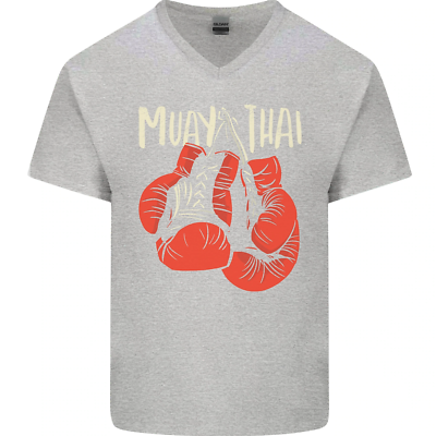 T-shirt Gildan 3000 Homme - Coton Léger - Boxe Muay Thai MMA - Impression Sans étiquette