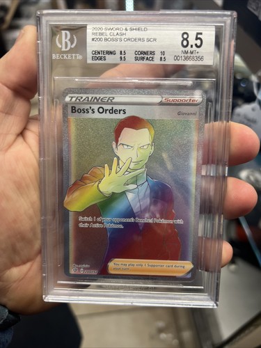 Boss's Orders graded BGS 8.5 for sale on eBay