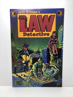 Will Eisner's JOHN LAW DETECTIVE #1 (1983 Eclipse Comics Very Fine