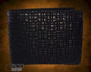 New Nixon Arc SE Leather Mens Black Bifold Wallet  