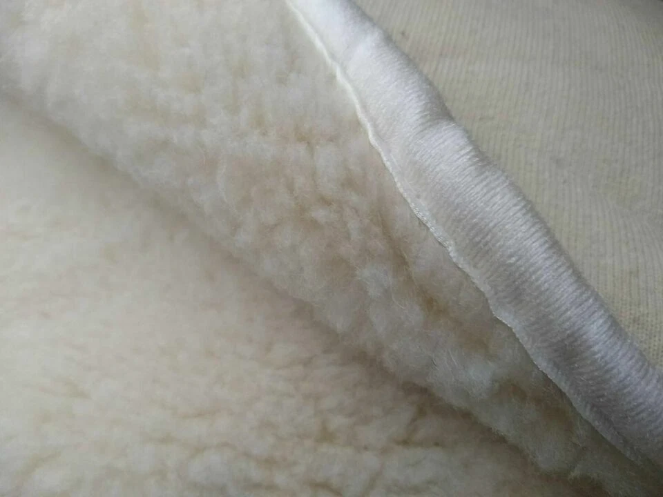 Top Merino Wolle Bettbezug Matratzenschoner Topper 100% Schurwolle Viele Grössen - Bild 2 von 4