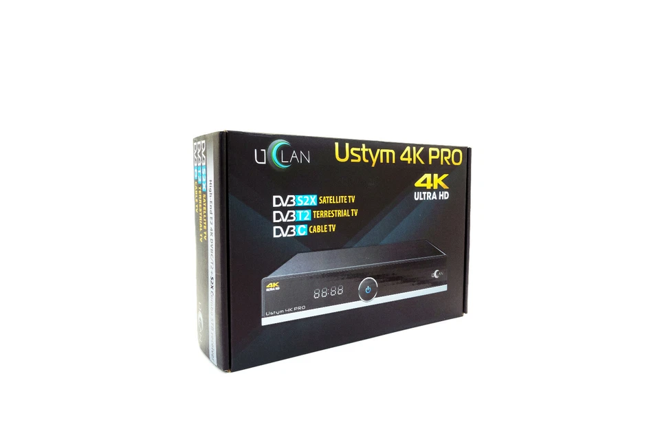 4K sat receiver linux Ukraine Uclan Ustym 4K Pro Combo Enigma 2 dvbs2 dvbc dvbt2 - Bild 4 von 4
