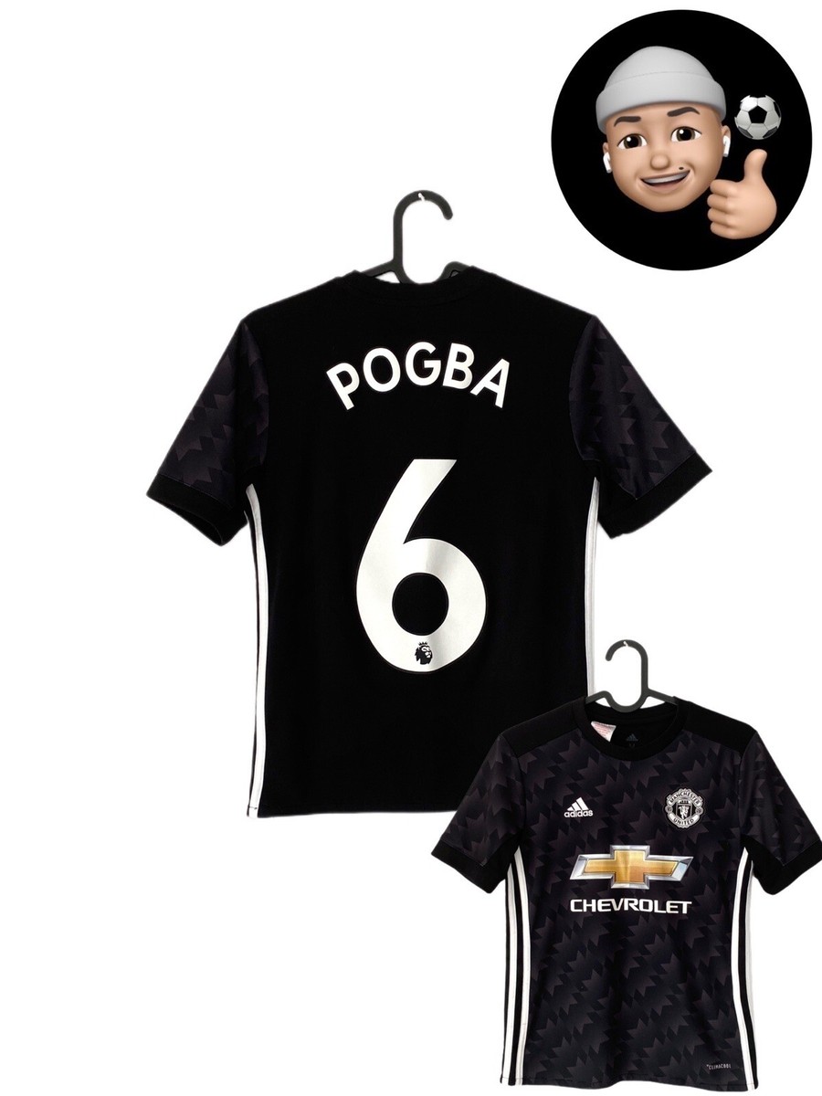 2017 2018 Manchester United Pogba Adidas Away Third Soccer Jersey
