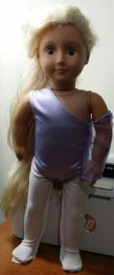 18'' BATTAT OUR GENERATION DOLL BROWN EYES BLONDE HAIR