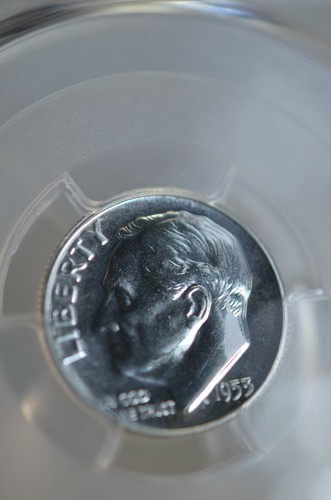 1953 SILVER ROOSEVELT DIME PCGS GRADED PR66 PROOF RARE COIN UNCIRCULATED PR 66 - Picture 5 of 11