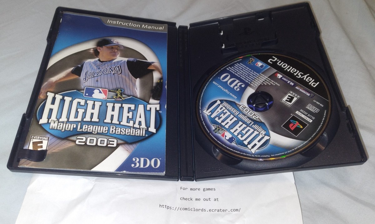 High Heat Major League Baseball 2003 (Sony PlayStation 2
