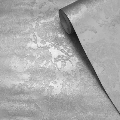 Muriva Ellen Textur Struktur Vinyl Moderne Tapete Pearl, Rose Gold, Silber