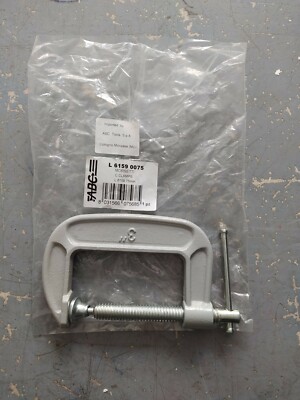 ABC Tools Schraubklemme 75mm C Clamp Befestigung 6159 0075 40% Rabatt