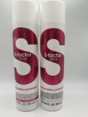 Tigi S-Factor Smoothing Lusterizer Shampoo and Conditioner Duo 12 PACK