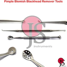 Professional Comedone Extractor Acne Pimple Blemish Blackhead Remover Tools Kit