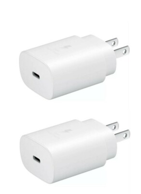 2x Fast Charger 25W Type-C USB C PD Adapter For iPhone 12 Mini/11/ Pro Max/iPad 