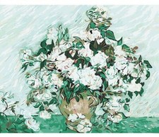 Paint By Numbers Adults kids Flowers Landscape DIY Painting Kit 40x50CM Canvas