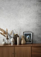 Tapete Vlies Meliert Struktur Weiß Metallic Marburg 85764 (8,81€/1Qm)