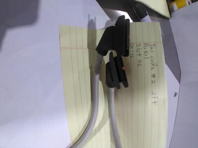 SCHNEIDER CDATA CABLE CORDS 2FT PACKOL 06-00-15  10 PIN ADAPTER