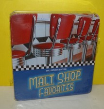 New Malt Shop Favorites Metal Box by Various Artists CD, Mar-2008, 3 Discs 
