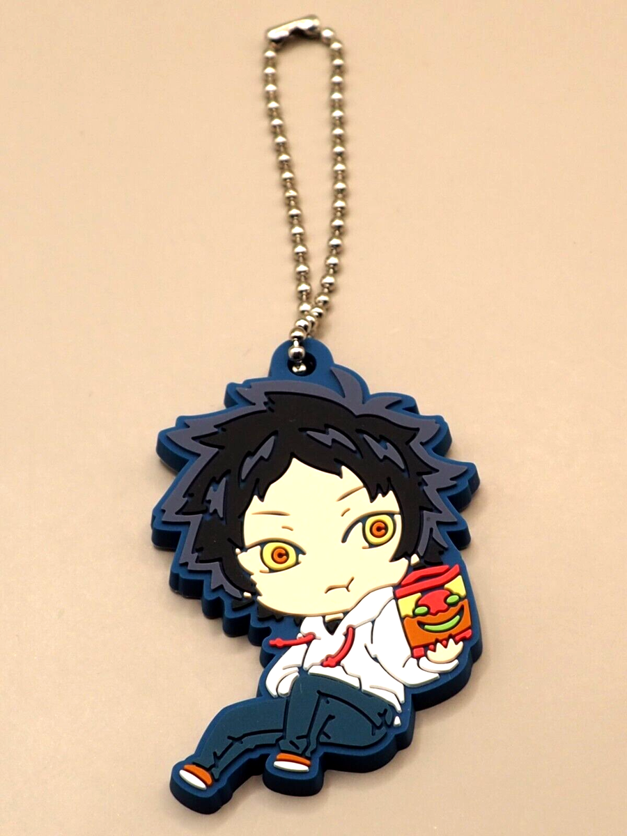 Tsukihiko Amo World Trigger Deforaba Rubber Mascot Keychain Japan Tsukihiko Amo World Trigger Deforaba Rubber Mascot Keychain Japan