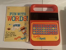 Vintage 1978, 1980 Texas Instruments Speak  Spell - Working