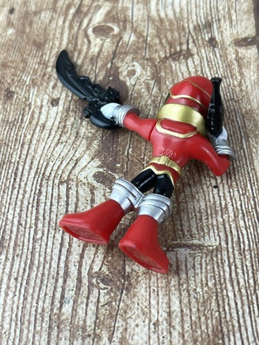 HTF Power Rangers Super Megaforce Mini Battle Ready Red Figure - Picture 3 of 6
