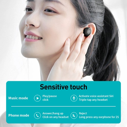 Mpow TWS Bluetooth 5.3 Headset True Wireless Earphones Earbuds Stereo Headphones - Picture 15 of 19