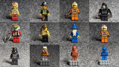 Lego Schlüsselanhänger Taschenlampe Kühlschrankmagnet Key Chain keychain - A5