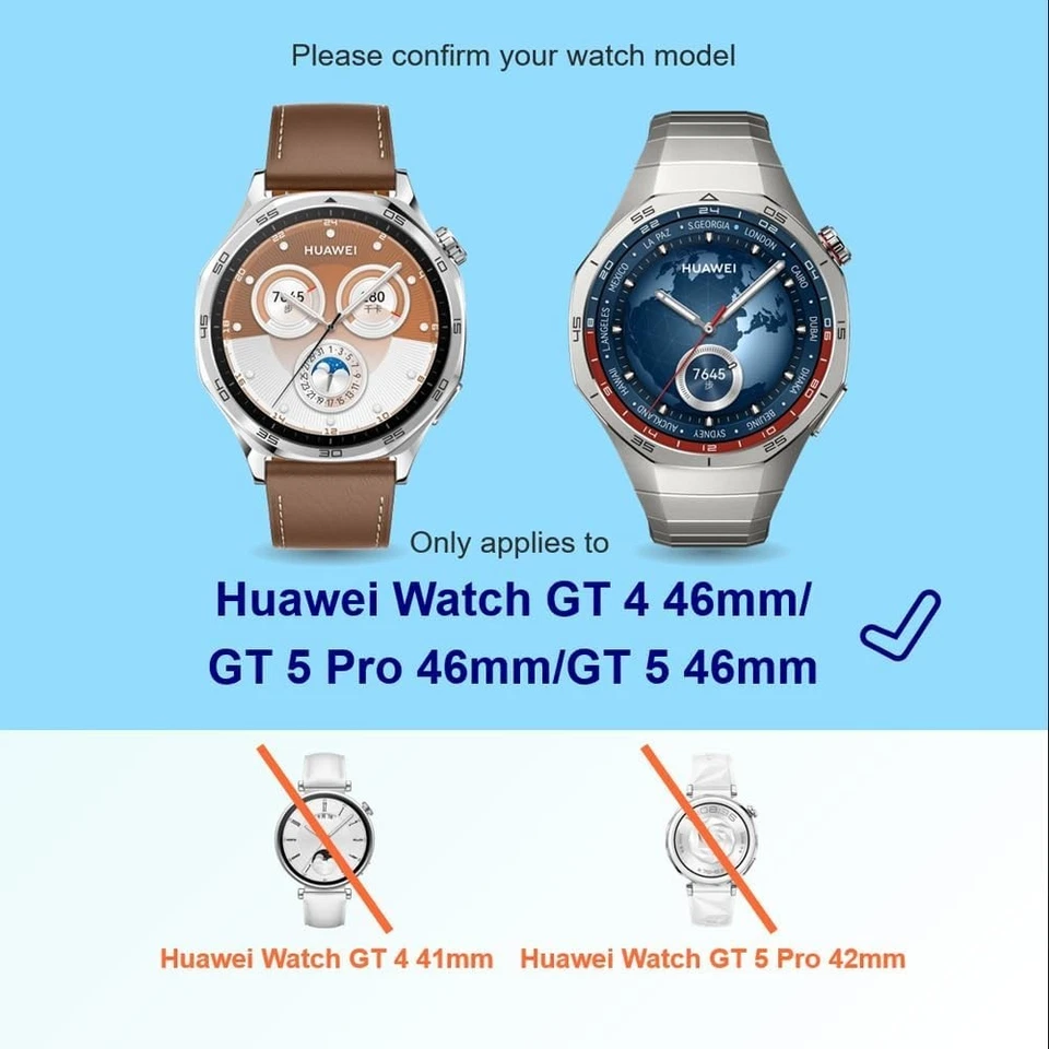 Protector de Pantalla para HUAWEI Watch GT 4 46mm/GT4 46mm Cristal Templado [4 Piezas],9... Foto 3 de 4