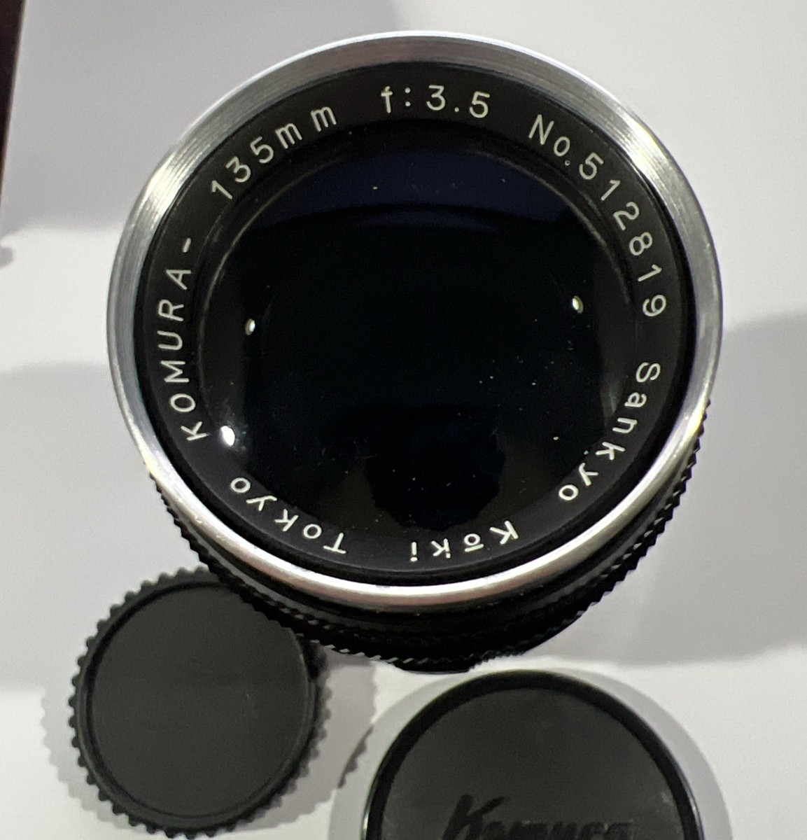 Sankyo Koki Komura 135mm F3.5 with Exakta Mount | eBay