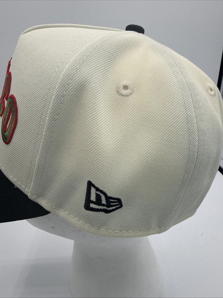 New Era México Béisbol Clásico 9Forty 2 Tonos Ajustable Marco A Snapback Sombrero Foto 4 de 4