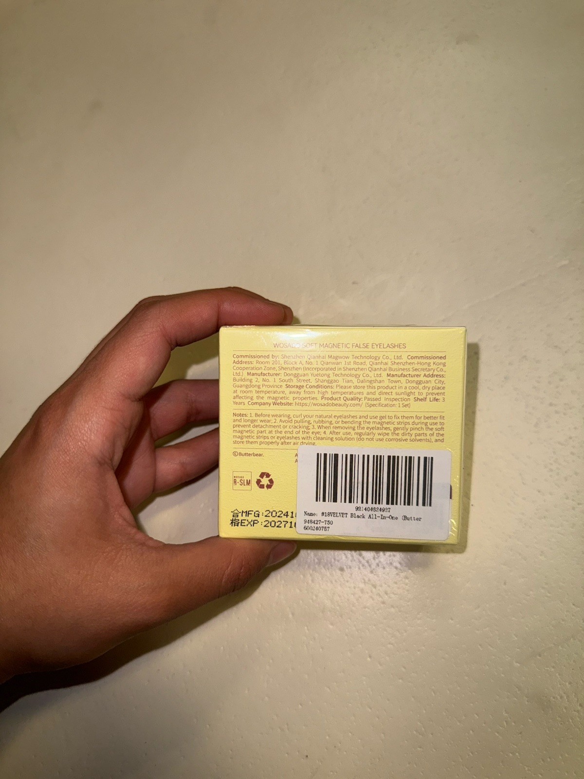 WOSADO x Butterbear - Professional Magnetic Eyelashes