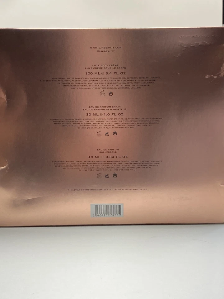 Stash SJP Unspoken BodyCreme 3.4floz, EDP Spray 1.0floz, EDP Roller 0.34floz NOVO - Imagem 4 de 4